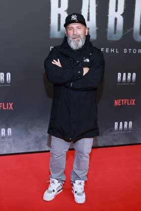24 10 2025, Niko Backspin on the Netflix premiere of Babo Ð Die Haftbefehl Story, Astor Film Lounge, Berlin, Berlin