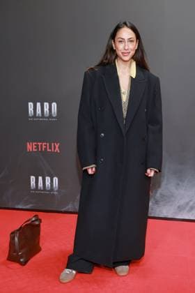 24 10 2025, Melissa Khalaj at the Netflix premiere of Babo Ð The Arrest Warrant Story, Astor Film Lounge, Berlin, Berlin