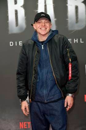 Leonard Kunz at the special screening of the Netflix documentary Babo Die Haftbefehl Story in the Astor Film Lounge Berlin, 24 10 2025 Foto:xM.xBehrensx xFuturexImagex babo_5021
