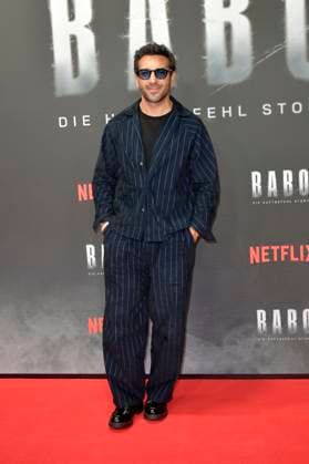 Elyas M Barek at the special screening of the Netflix documentary Babo Die Haftbefehl Story in the Astor Film Lounge Berlin, 24 10 2025 Foto:xM.xBehrensx xFuturexImagex babo_5035