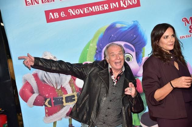 MISSION SANTA, an elf saves Christmas Wolfgang Fierek, Bettina Zimmermann Arrival, red carpet for the premiere of the animated film for children MISSION SANTA, an elf saves Christmas in Berlin on 25 10 2025 Photopress Mueller