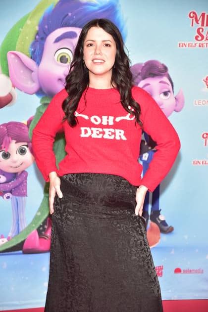 MISSION SANTA, an elf saves Christmas malwanne, alias Vanessa Braunisch Arrival, red carpet for the premiere of the animated film for children MISSION SANTA, an elf saves Christmas in Berlin on 25 10 2025 Photopress Mueller