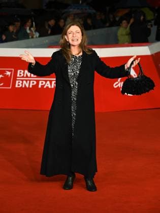 Rome: Rome Cinema Fest 2025, Evening 11 - Red Carpet for the film Illusion. Pictured is Francesca Reggiani. Rome  - ZUMAp169 20251025_zea_p169_848 Copyright: xMaurizioxD Avanzox
