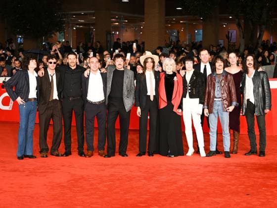 Rome Cinema Fest 2025, Evening 11 - Red Carpet for the Film The Guitar in the Stone - Lucio Corsi Live at the Abbey of San Galgano. Pictured: Cast  Copyright: xMaurizioxD Avanzox xipa-agency.netx xDxAvanzo Provvisionatox IPA_Agency_IPA67073516