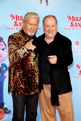 Mission Santa An Elf Saves Christmas , Premiere at Kino in der Kulturbrauerei, Berlin, 25 10 2025 Johnny Logan and Harold Faltermeyer at a special screening of MISSION SANTA EIN ELF RETTET WEIHNACHTEN at the Kulturbrauerei in Berlin on 25 10 2025 Berlin Kino in der Kulturbrauerei Copyright: xAnitaxBuggex