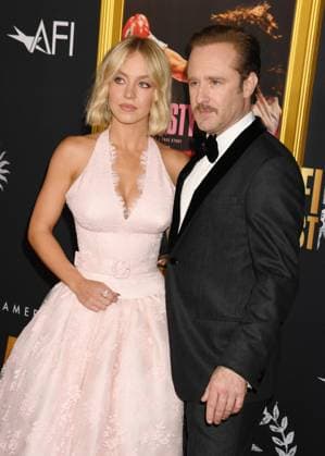 LOS ANGELES, CA - OCTOBER 25: Sydney Sweeney and Ben Foster at the AFI Fest 2025 Premiere Screening of Christy at TCL Chinese Theatre on October 25, 2025 in Los Angeles, California. Copyright: xJeffreyxMayerx