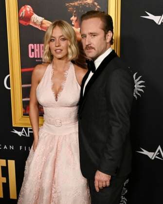 October 25, 2025, Hollywood, California, USA: American actress and producer SYDNEY SWEENEY attends AFI FEST Presented By Red Carpet Premiere of Christy Hollywood USA - ZUMAb173 20251025_aap_b173_040 Copyright: xBillyxBennightx