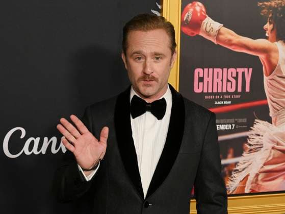 October 25, 2025, Hollywood, California, USA: American actor BEN FOSTER attends AFI FEST Presented By Red Carpet Premiere of Christy Hollywood USA - ZUMAb173 20251025_aap_b173_041 Copyright: xBillyxBennightx