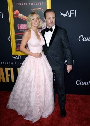 Christy Premiere - Los Angeles, USA LOS ANGELES, USA. October 25, 2025: Sydney Sweeney & Ben Foster at the AFI FEST premiere for Christy at the TCL Chinese Theatre. Los Angeles CA USA  Copyright: xPaulxSmith Featureflashx