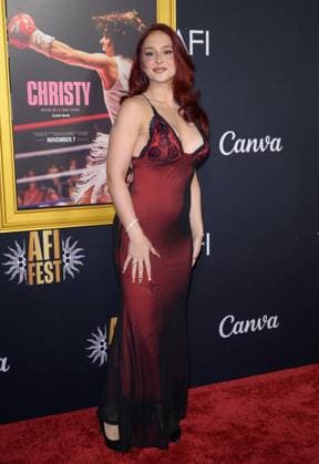 Christy Premiere - Los Angeles, USA LOS ANGELES, USA. October 25, 2025: Dorothy Mannine at the AFI FEST premiere for Christy at the TCL Chinese Theatre. Los Angeles CA USA  Copyright: xPaulxSmith Featureflashx