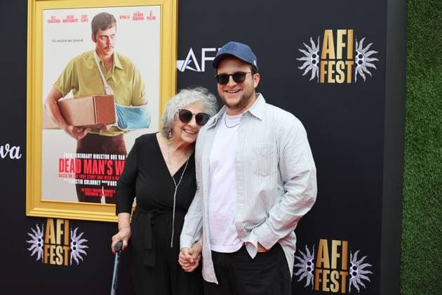October 25, 2025, Los Angeles, California, USA: Austin Kolodney at the AFI FEST 2025 Dead Man s Wire Premiere at the TCL Chinese Theatre IMAX Los Angeles USA - ZUMAg107 20251025_zep_g107_008 Copyright: xNinaxPrommerx