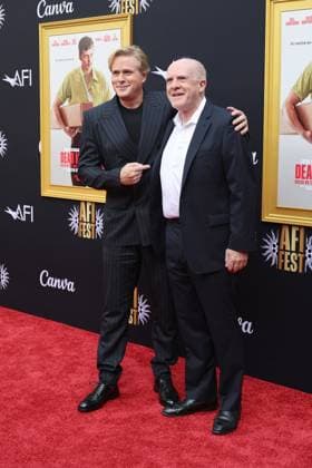October 25, 2025, Los Angeles, California, USA: Cary Elwes, Cassian Elwes at the AFI FEST 2025 Dead Man s Wire Premiere at the TCL Chinese Theatre IMAX Los Angeles USA - ZUMAg107 20251025_zep_g107_012 Copyright: xNinaxPrommerx
