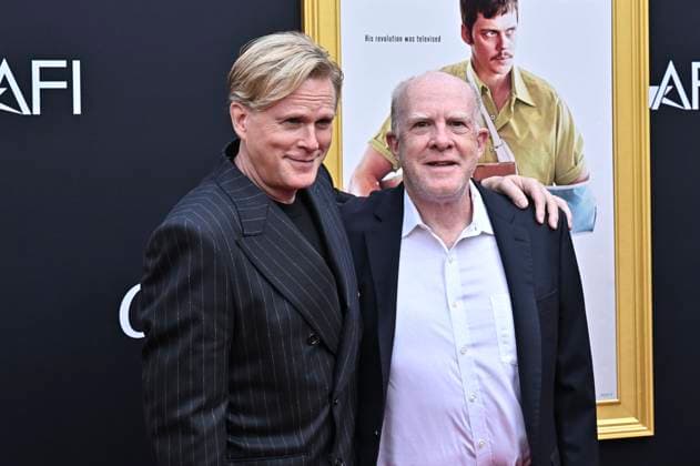 Cary Elwes with brother Cassian Elwes at the premiere of the movie Dead Man s Wire at the 39 AFI Fest 2025 at the TCL Chinese Theatre Los Angeles, 25 10 2025 Foto:xD.xStarbuckx xFuturexImagex wire_5057
