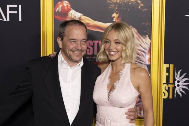AFI Fest 2025 Christy premiere at TCL Chinese Theatre Featuring: Steven Sweeney, Sydney Sweeney Where: Los Angeles, California, United States When: 25 Oct 2025 Credit: Robert Smith INSTARimages EDITORIAL USE ONLY. NOT FOR USE BY NEWSPAPERS BASED IN THE UK. Copyright: xx instar55214076