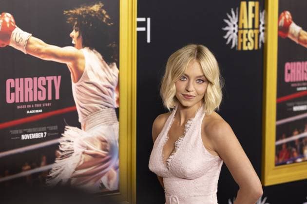 AFI Fest 2025 Christy premiere at TCL Chinese Theatre Featuring: Sydney Sweeney Where: Los Angeles, California, United States When: 25 Oct 2025 Credit: Robert Smith INSTARimages EDITORIAL USE ONLY. NOT FOR USE BY NEWSPAPERS BASED IN THE UK. Copyright: xx instar55214021