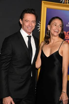 HOLLYWOOD, CA- OCTOBER 26: Hugh Jackman and Sutton Foster at the special screening of Song Sung Blue during the 2025 AFI Fest at TCL Chinese 6 Theatre on October 26, 2025 in Hollywood, California. Copyright: xJeffreyxMayerx