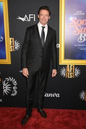 HOLLYWOOD, CA- OCTOBER 26: Hugh Jackman at the special screening of Song Sung Blue during the 2025 AFI Fest at TCL Chinese 6 Theatre on October 26, 2025 in Hollywood, California. Copyright: xJeffreyxMayerx