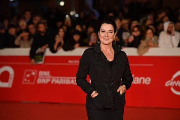 Rome Cinema Fest 2025 Red Carpet of the series Vita Da Carlo 4, In the photo: Monica Guerritore  Copyright: xVincenzoxLandix xipa-agency.netx xDxAvanzo Landi Provvisionatox IPA_Agency_IPA67130687