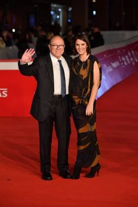 Roma Cinema Fest 2025 Red Carpet of the series Vita Da Carlo 4, In the photo: Carlo Verdone Corinne Jiga  Copyright: xVincenzoxLandix xipa-agency.netx xDxAvanzo Landi Provvisionatox IPA_Agency_IPA67130830