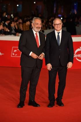 Rome Cinema Fest 2025 Red Carpet of the series Vita Da Carlo 4, In the photo: Francesco Rocca Roberto Gualtieri  Copyright: xVincenzoxLandix xipa-agency.netx xDxAvanzo Landi Provvisionatox IPA_Agency_IPA67130781