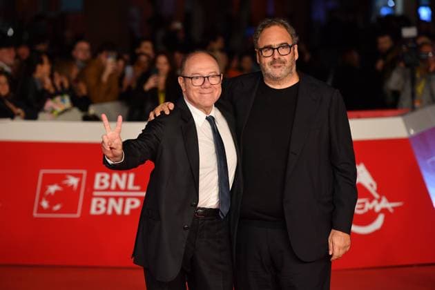 Roma Cinema Fest 2025 Red Carpet of the series Vita Da Carlo 4, In the photo: Carlo Verdone Salvatore Nastasi  Copyright: xVincenzoxLandix xipa-agency.netx xDxAvanzo Landi Provvisionatox IPA_Agency_IPA67130804