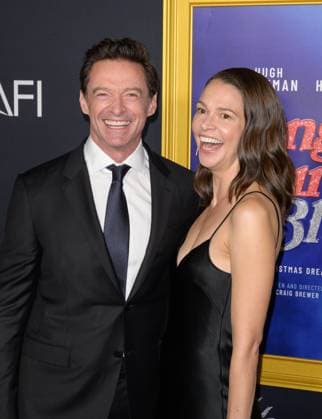 Song Sung Blue Premiere - Los Angeles, USA LOS ANGELES, USA. October 26, 2025: Hugh Jackman & Sutton Foster at the AFI FEST premiere for Song Sung Blue at the TCL Chinese Theatre. Los Angeles CA USA  Copyright: xPaulxSmith Featureflashx