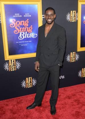 Song Sung Blue Premiere - Los Angeles, USA LOS ANGELES, USA. October 26, 2025: Mustafa Shakir at the AFI FEST premiere for Song Sung Blue at the TCL Chinese Theatre. Los Angeles CA USA  Copyright: xPaulxSmith Featureflashx