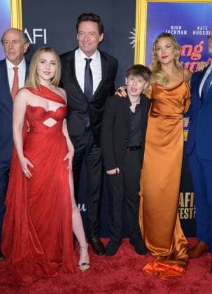 AFI Fest 2025 special screening of Song Sung Blue LOS ANGELES, USA October 26, 2025 John Davis, Ella Anderson, Hugh Jackman, Hudson Hensley Kate Hudson at the AFI FEST premiere for Song Sung Blue at the TCL Chinese Theatre Picture Paul Smith Featureflash 450065 2025 10 26 CA Los Angeles  Copyright: xPaulxSmithx xFeaturesxFlashx xStarfacex STAR_450065_122