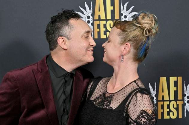 Michael Benton Adler with wife Thora Birch at the premiere of the movie The Chronology of Water at the 39 AFI Fest 2025 at the TCL Chinese 6 Theatre Los Angeles, 26 10 2025 Foto:xD.xStarbuckx xFuturexImagex water_5014