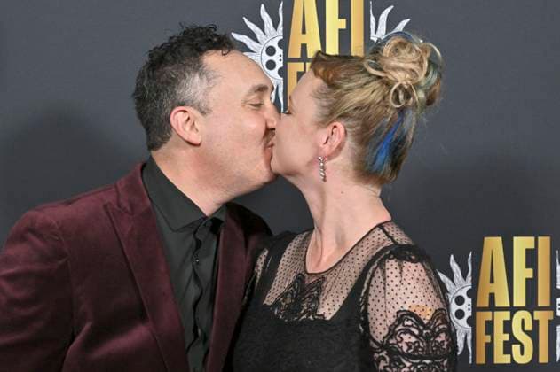 Michael Benton Adler with wife Thora Birch at the premiere of the movie The Chronology of Water at the 39 AFI Fest 2025 at the TCL Chinese 6 Theatre Los Angeles, 26 10 2025 Foto:xD.xStarbuckx xFuturexImagex water_5015