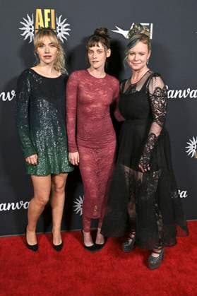 Imogen Poots, Kristen Stewart and Thora Birch at the premiere of the movie The Chronology of Water at the 39 AFI Fest 2025 at the TCL Chinese 6 Theatre Los Angeles, 26 10 2025 Foto:xD.xStarbuckx xFuturexImagex water_5048