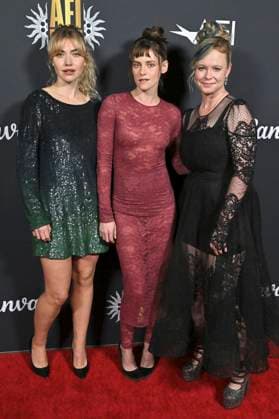 Imogen Poots, Kristen Stewart and Thora Birch at the premiere of the movie The Chronology of Water at the 39 AFI Fest 2025 at the TCL Chinese 6 Theatre Los Angeles, 26 10 2025 Foto:xD.xStarbuckx xFuturexImagex water_5050