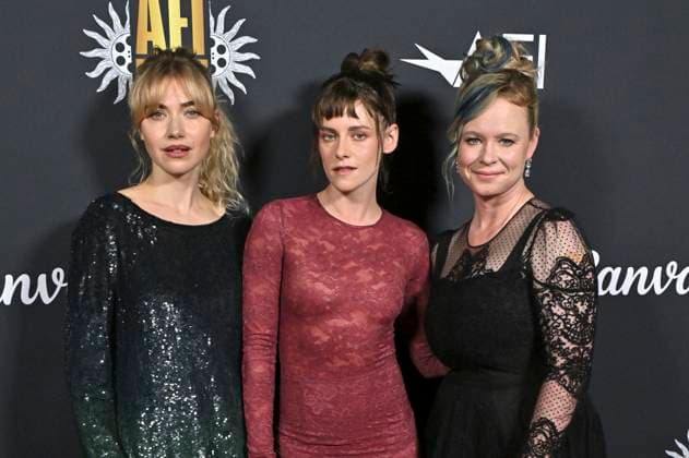 Imogen Poots, Kristen Stewart and Thora Birch at the premiere of the movie The Chronology of Water at the 39 AFI Fest 2025 at the TCL Chinese 6 Theatre Los Angeles, 26 10 2025 Foto:xD.xStarbuckx xFuturexImagex water_5051