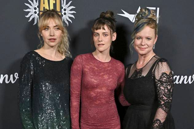 Imogen Poots, Kristen Stewart and Thora Birch at the premiere of the movie The Chronology of Water at the 39 AFI Fest 2025 at the TCL Chinese 6 Theatre Los Angeles, 26 10 2025 Foto:xD.xStarbuckx xFuturexImagex water_5052