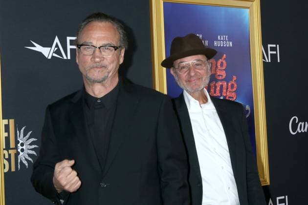 October 26, 2025, Los Angeles, Ca, USA: LOS ANGELES - OCT 26: Jim Belushi, Fisher Stevens at the 2025 AFI FEST - Song Sung Blue Premiere at the TCL Chinese Theater IMAX on October 26, 2025 in Los Angeles, CA Los Angeles USA - ZUMAb170 20251026_aap_b170_208 Copyright: xKayxBlakex
