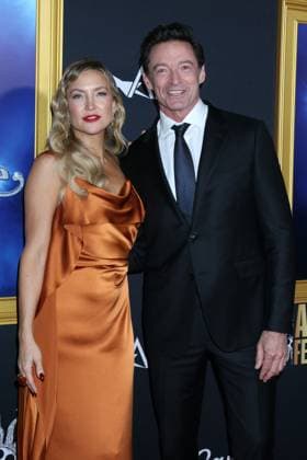 October 26, 2025, Los Angeles, Ca, USA: LOS ANGELES - OCT 26: Kate Hudson, Hugh Jackman at the 2025 AFI FEST - Song Sung Blue Premiere at the TCL Chinese Theater IMAX on October 26, 2025 in Los Angeles, CA Los Angeles USA - ZUMAb170 20251026_aap_b170_220 Copyright: xKayxBlakex