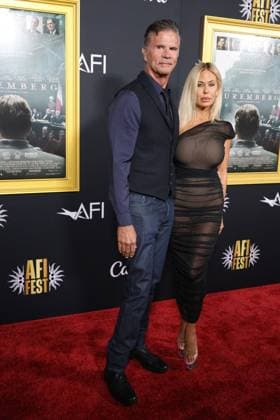 USA - 2025 AFI FEST - Nuremberg Premiere - Los Angeles LOS ANGELES - OCT 24: Lorenzo Lamas, Shauna Sand at the 2025 AFI FEST - Nuremberg Premiere at the TCL Chinese Theater IMAX on October 24, 2025 in Los Angeles, CA Los Angeles CA USA  Copyright: xHPAx xHutchinsxPhotox