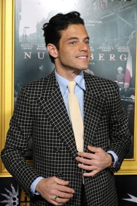 October 27, 2025, Los Angeles, Ca, USA: LOS ANGELES - OCT 24: Rami Malek at the 2025 AFI FEST - Nuremberg Premiere at the TCL Chinese Theater IMAX on October 24, 2025 in Los Angeles, CA Los Angeles USA - ZUMAb170 20251027_aap_b170_013 Copyright: xKayxBlakex