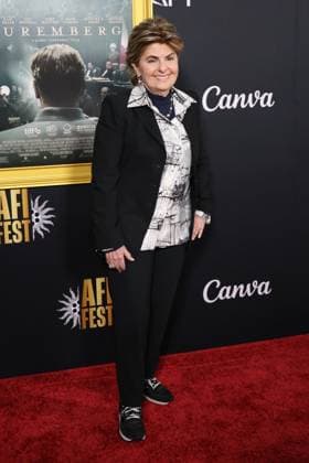 October 27, 2025, Los Angeles, Ca, USA: LOS ANGELES - OCT 24: Gloria Allred at the 2025 AFI FEST - Nuremberg Premiere at the TCL Chinese Theater IMAX on October 24, 2025 in Los Angeles, CA Los Angeles USA - ZUMAb170 20251027_aap_b170_027 Copyright: xKayxBlakex