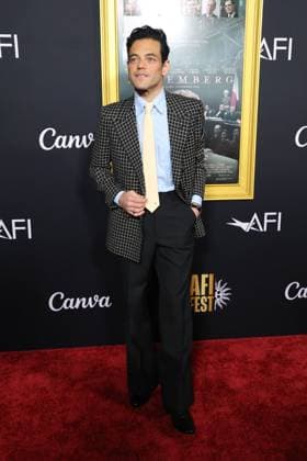 October 27, 2025, Los Angeles, Ca, USA: LOS ANGELES - OCT 24: Rami Malek at the 2025 AFI FEST - Nuremberg Premiere at the TCL Chinese Theater IMAX on October 24, 2025 in Los Angeles, CA Los Angeles USA - ZUMAb170 20251027_aap_b170_029 Copyright: xKayxBlakex