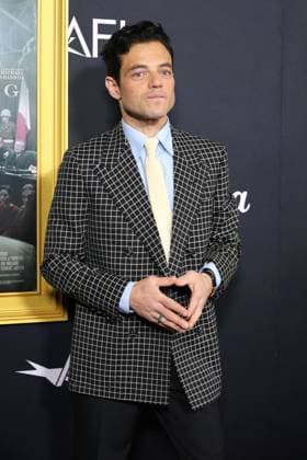 October 27, 2025, Los Angeles, Ca, USA: LOS ANGELES - OCT 24: Rami Malek at the 2025 AFI FEST - Nuremberg Premiere at the TCL Chinese Theater IMAX on October 24, 2025 in Los Angeles, CA Los Angeles USA - ZUMAnc22 20251027_zaa_nc22_008 Copyright: xKathyxHutchinsx