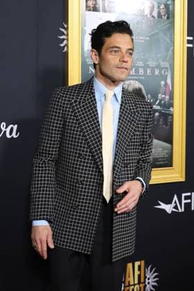 October 27, 2025, Los Angeles, Ca, USA: LOS ANGELES - OCT 24: Rami Malek at the 2025 AFI FEST - Nuremberg Premiere at the TCL Chinese Theater IMAX on October 24, 2025 in Los Angeles, CA Los Angeles USA - ZUMAnc22 20251027_zaa_nc22_009 Copyright: xKathyxHutchinsx
