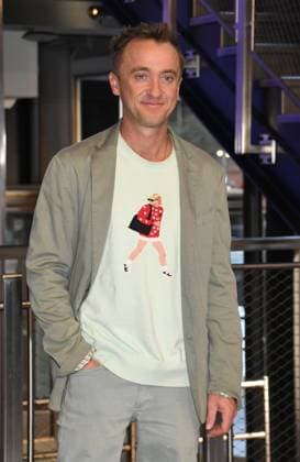 Tom Felton Lights the Empire State Building to celebrate his Broadway debut when he returns to same iconic role now on stage in Harry Potter And The Cursed Child Featuring: Tom Felton Where: New York City, New York, United States When: 27 Oct 2025 Credit: mpi099 MediaPunch INSTARimages EDITORIAL USE ONLY. NOT FOR USE BY NEWSPAPERS BASED IN THE UK. Copyright: xx instar55218785
