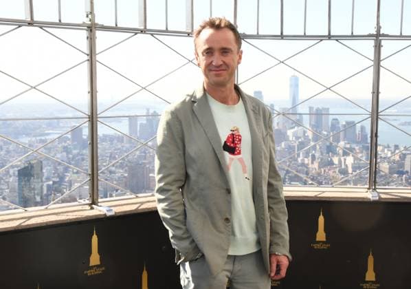 Tom Felton Lights the Empire State Building to celebrate his Broadway debut when he returns to same iconic role now on stage in Harry Potter And The Cursed Child Featuring: Tom Felton Where: New York City, New York, United States When: 27 Oct 2025 Credit: mpi099 MediaPunch INSTARimages EDITORIAL USE ONLY. NOT FOR USE BY NEWSPAPERS BASED IN THE UK. Copyright: xx instar55218789