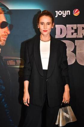Peri Baumeister at the premiere of season 6 of Der letzte Bulle Amazon Prime SAT 1 on 27 10 2025 at the Gloria Palast in Munich Premiere in Munich Der letzte Bulle Amazon Prime SAT 1 returns to the series stage