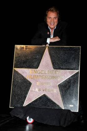 Engelbert Humperdinck singer honoured with a celebrity star on the Las Vegas Walk Of Stars , held at the Paris Las Vegas Hotel and Casino Las Vegas, Nevada - 20.07.11, Las Vegas, Nevada, United States WENN 5693076.jpg
