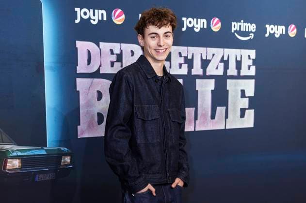 Lauri Kröck at the premiere of the Prime Video SAT 1 series Der letze Bulle at the Gloria Palast Munich, 27 10 2025 Foto:xN.xKolinzx xFuturexImagex bulle_5016