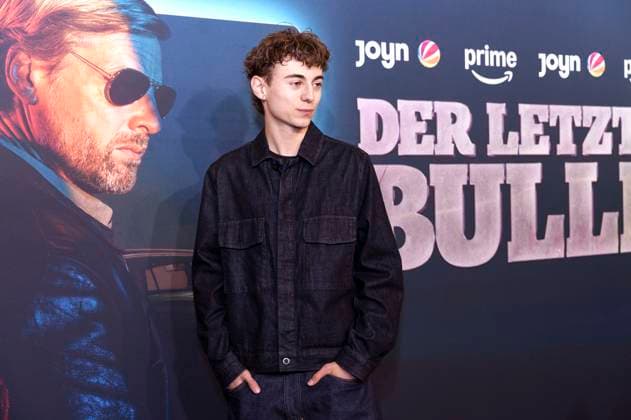 Lauri Kröck at the premiere of the Prime Video SAT 1 series Der letze Bulle at the Gloria Palast Munich, 27 10 2025 Foto:xN.xKolinzx xFuturexImagex bulle_5020