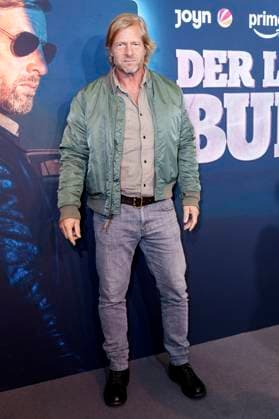 Henning Baum at the premiere of the Prime Video SAT 1 series Der letze Bulle at the Gloria Palast Munich, 27 10 2025 Foto:xN.xKolinzx xFuturexImagex bulle_5040