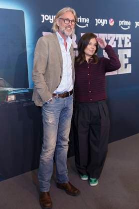 Marc Rasmus and Friederike Sophie Galley at the premiere of the Prime Video SAT 1 series Der letze Bulle at the Gloria Palast Munich, 27 10 2025 Foto:xN.xKolinzx xFuturexImagex bulle_5007